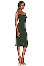 view 2 of 3 Claudia Cami Midi Dress in Forest Green
