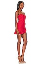 view 2 of 5 Marcine Strapless Dress in Red
