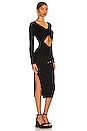 view 2 of 3 Kaylee Ruched Dress in Black