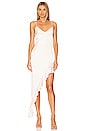 view 1 of 4 Milly Asymmetrical Dress in Ivory