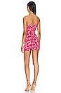 view 3 of 3 Natalie Strapless Mini Dress in Pink Floral
