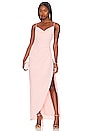 view 1 of 3 Catalina Wrap Maxi Dress in Blush