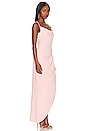 view 2 of 3 Catalina Wrap Maxi Dress in Blush