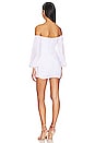 view 3 of 3 Abril Off Shoulder Dress in White