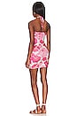 view 3 of 3 Ariella Halter Mini Dress in Pink Floral