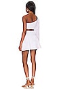 view 3 of 3 Carina One Shoulder Dress in White