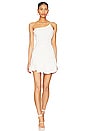 view 1 of 4 Nora Asymmetrical Dress in White