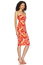 view 2 of 3 Basma Midi Dress in Floral Multi