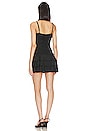 view 3 of 3 Susanna Ruched Mini Dress in Black