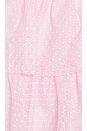 view 4 of 4 Arabela Ruffle Mini Dress in Baby Pink