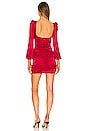 view 3 of 3 MINIVESTIDO BLAIRE in Wine