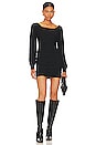 view 1 of 3 Simone Cable Knit Dress in Black