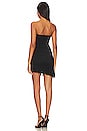 view 3 of 3 Ginevra Ruched Mini Dress in Black