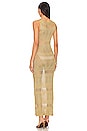 view 3 of 3 Sevyn Midi Dress in Gold