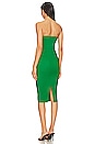 view 3 of 3 VESTIDO MIDI SOPHIA STRAPLESS in Kelly Green