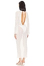 view 4 of 4 Dylan Deep V Maxi Dress in Ivory