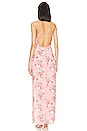 view 3 of 3 Catalina Wrap Maxi Dress in Pink Floral
