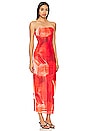 view 3 of 4 Jamila Maxi Dress in Red Multi
