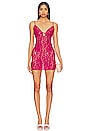 view 1 of 3 Xia Mini Dress in Hot Pink