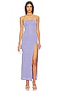 view 1 of 3 Jayne Strapless Dress in Lilac