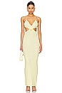 view 1 of 3 Kacey Maxi Dress in Baby Yellow