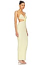 view 2 of 3 Kacey Maxi Dress in Baby Yellow
