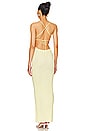 view 3 of 3 Kacey Maxi Dress in Baby Yellow