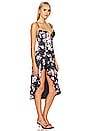 view 2 of 3 Solare Corset Dress in Black Floral