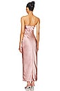 view 3 of 3 Emma Strapless Maxi Dress in Blush