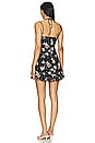 view 3 of 4 Shania Mini Dress in Black Floral