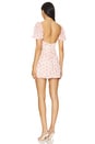 view 3 of 3 Sherrie Puff Sleeve Dress in Pink Floral