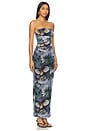 view 2 of 3 Sammie Maxi Dress in Blue Floral