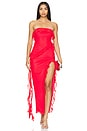 view 4 of 4 Frankie Maxi Dress in Bright Red