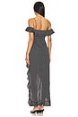 view 3 of 4 Suzie Ruffle Maxi Dress in Black Multi