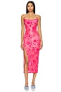 view 1 of 4 Deana Midi Dress in Pink