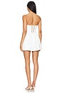 view 3 of 3 Klaudia Strapless Mini Dress in White