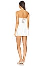 view 3 of 3 Klaudia Strapless Mini Dress in White