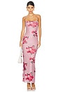 view 1 of 3 VESTIDO SIDNEY in Mauve Floral