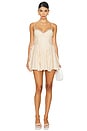 view 1 of 3 Lilah Mini Dress in Peach