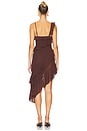 view 3 of 3 VESTIDO XIA in Brown