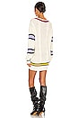 view 3 of 3 Cassandra Sweater Dress in Cream Multi