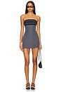 view 1 of 4 Alayna Mini Dress in Gray