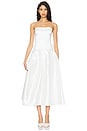 view 1 of 3 Cambria Strapless Dress in White