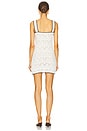 view 3 of 3 Adalise Mini Dress in White