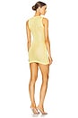 view 3 of 4 Albella Mini Dress in Yellow