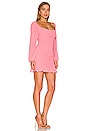 view 2 of 3 Petra Ruched Mini Dress in Pink