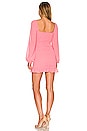view 3 of 3 Petra Ruched Mini Dress in Pink
