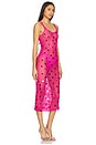 view 2 of 4 Adelida Crochet Midi Dress in Pink