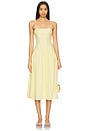 view 1 of 3 Margaery Midi Dress in Yellow