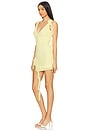 view 3 of 4 Myla Mini Dress in Baby Yellow